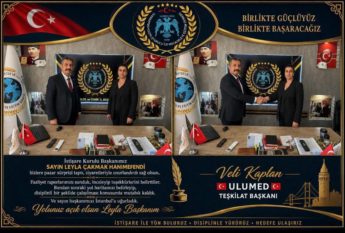 Sayın Leyla yüzbaşımız Türkiye geneli il başkanlarımızı denetlemeye çıkmıştır