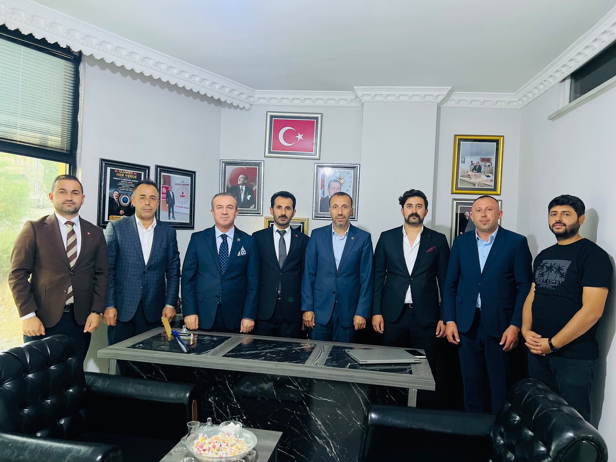 AK PARTİ HAKKÂRİ İL BAŞKANI SAYIN AV. ZEYDİN KAYA’DAN DERNEĞİMİZE ZİYARET